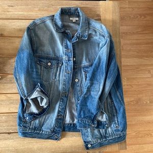 Top shop oversized denim jacket